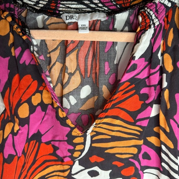 Xxl lightweight ruffle sleeve blouse - Picture 4 of 7